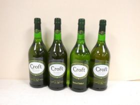 Four bottles of CROFT Original sherry, 17.5% abv. 1litre. (4)