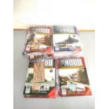 Hachette Partworks. HMS Hood 1:200 scale construction magazines issues 23, 42-44 & 113-140.