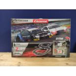 Carrera Evolution BMW M4 DTM and Audi RS 5 DTM boxed racing set 20025239.