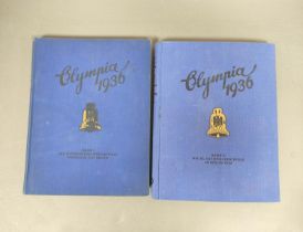 1936 Summer Olympics Olympia 1936 Band I & Band II German Games Books