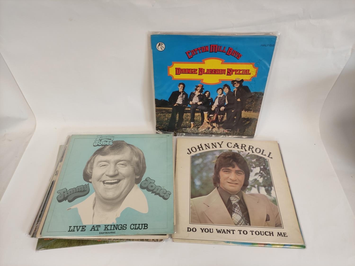 Folder of 18 mixed Lp's each signed by the prospective performers to The Spinners, Haz Eliot With - Image 5 of 8