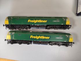 Bachmann Branchline. Box of 00 gauge locos and rolling stock to include a Class 66 Diesel Loco 66200