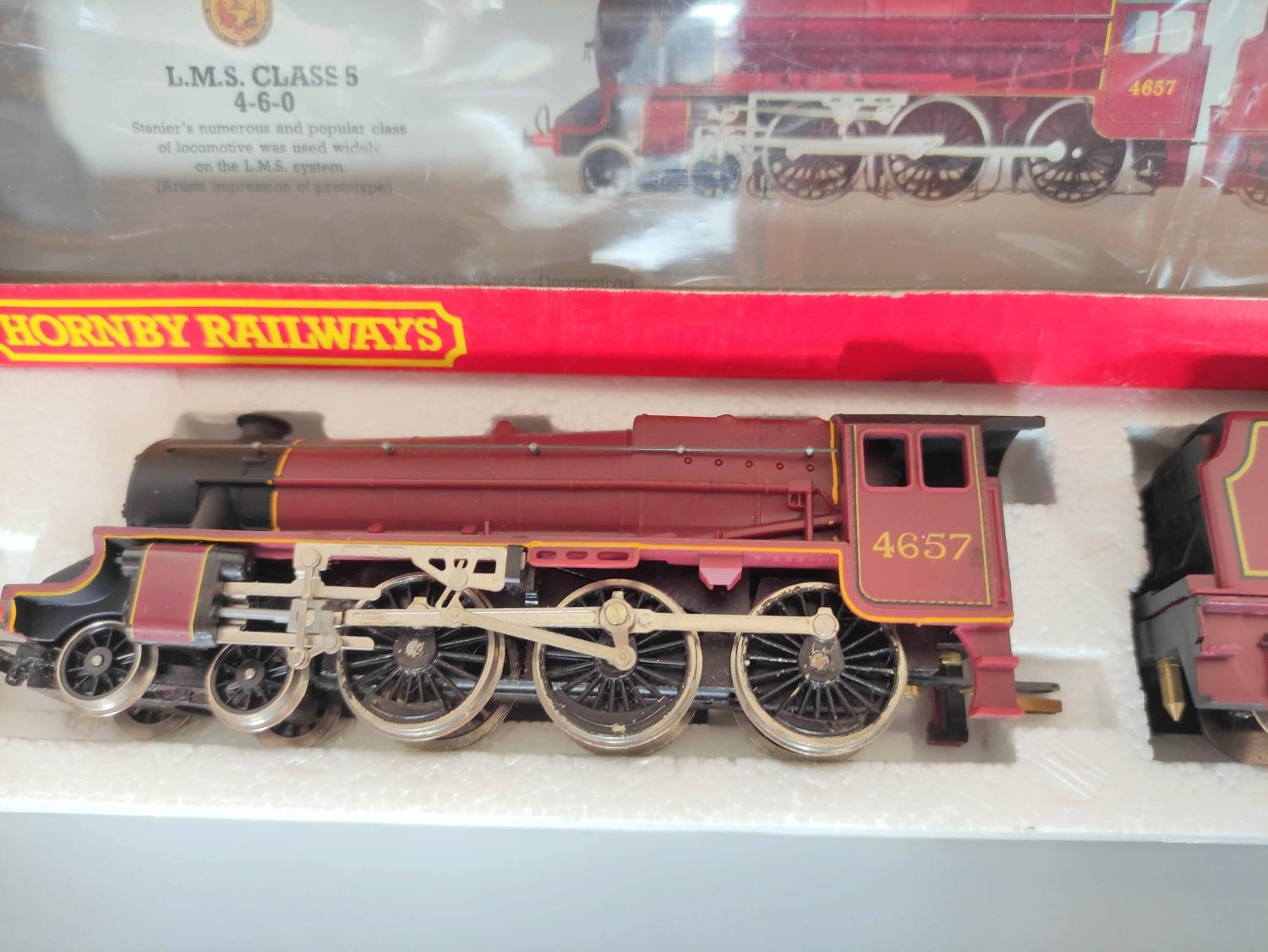 Hornby Railways. Three boxed locomotives to include R311 Patriot Class 5XP 4-6-0 'Duke Of - Image 7 of 8