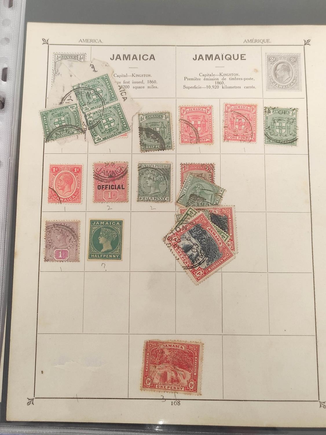 A well filled collector's stamp album arranged alphabetically of World and Commonwealth issues to - Image 3 of 9