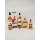 Two bottles of The Famous Grouse Finest blended Scotch whisky, 70cl, 40% vol, one boxed, with half