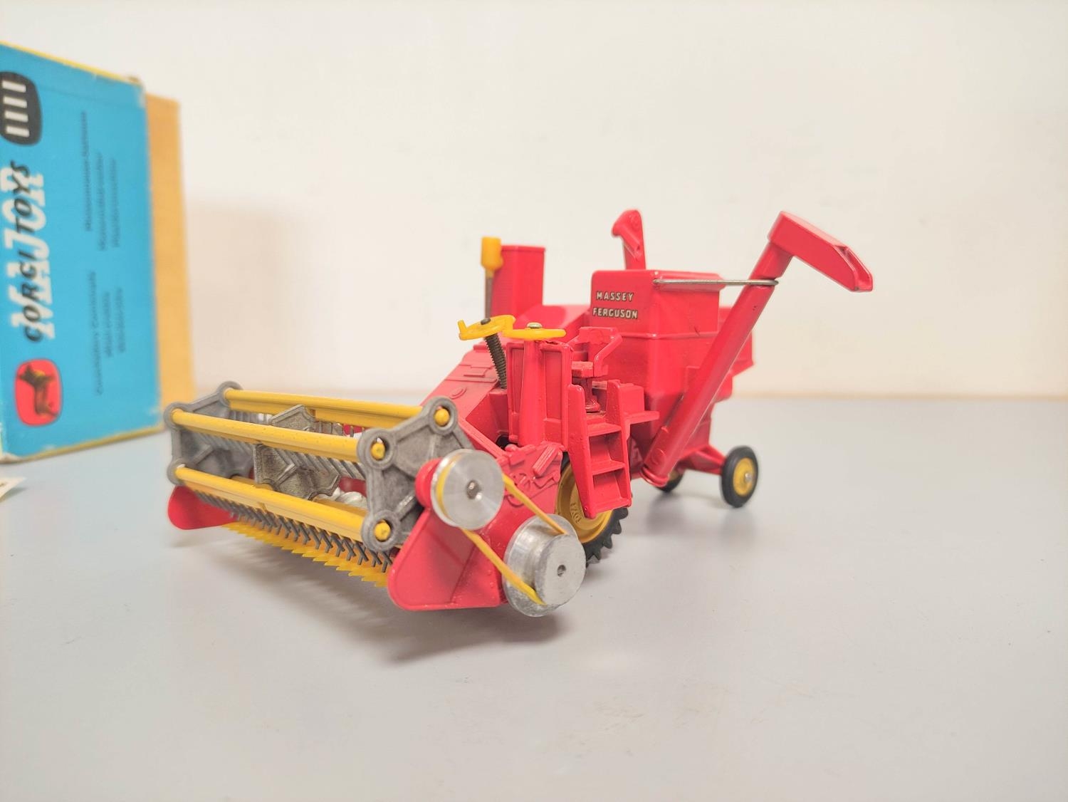 Corgi Toys. No. 1111 Massey Ferguson 780 Combine Harvester. Contained in original box, with two - Image 2 of 8