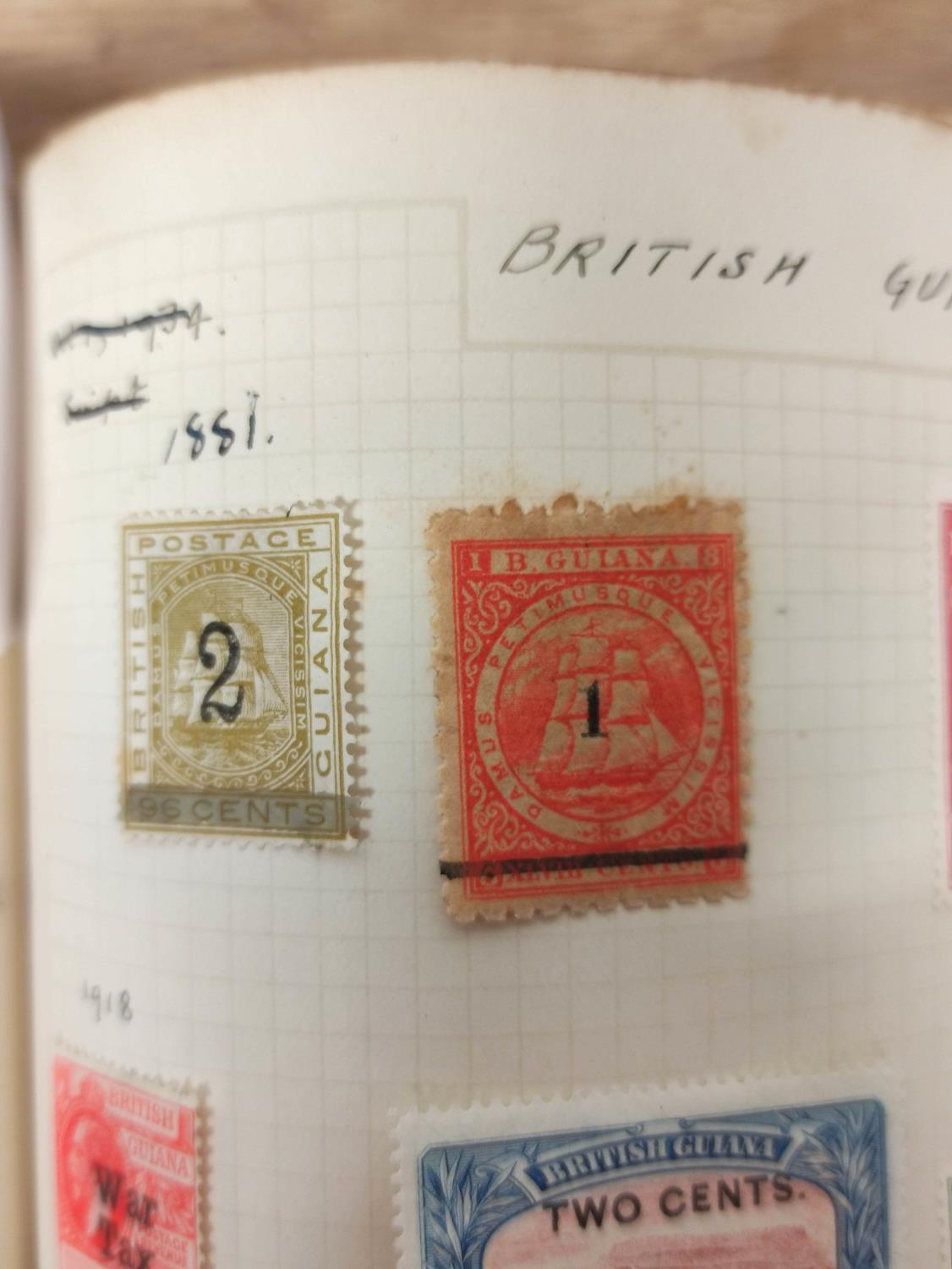 Three postage stamp albums of commonwealth and world issues to include 1870s-90s Cape of Good Hope - Image 9 of 14
