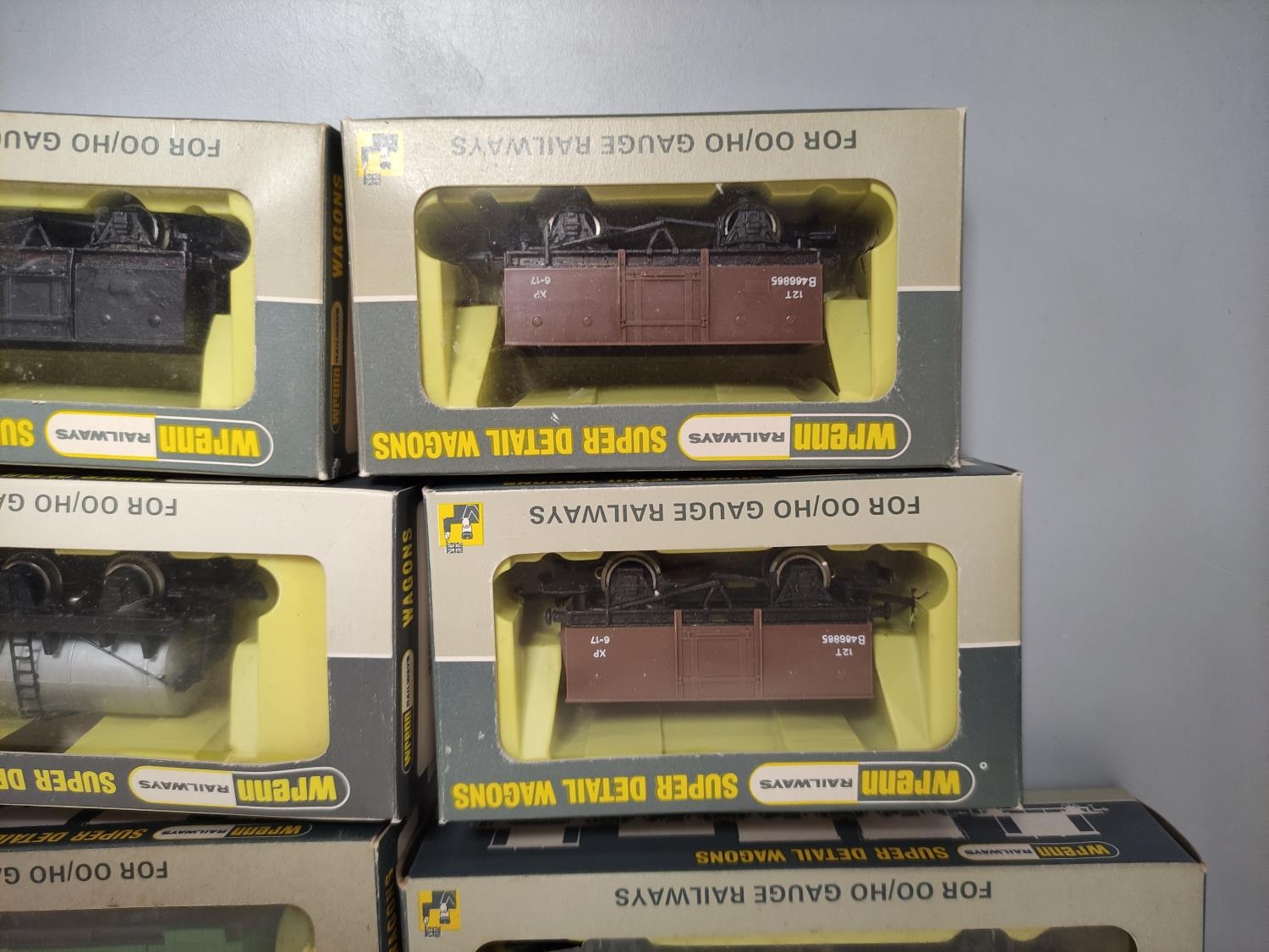 Wrenn. Eight boxed 00 gauge goods wagon and open trucks to include Goods Wagon Steel Type W4640 (2), - Image 3 of 7