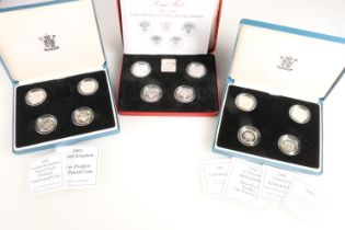 The Royal Mint UNITED KINGDOM Queen Elizabeth II (1952-2022) silver proof four coin set 'Royal