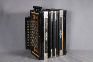 Boxed Regal Melodeon made in Germany.