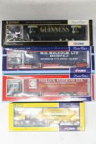 Corgi 1:50 scale limited edition models to include 76401 Scania Curtainside Pollock Scotrans Ltd,