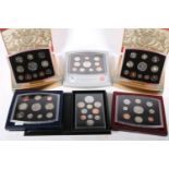 UNITED KINGDOM Queen Elizabeth II (1952-2022) proof coin year sets including 2000, 2001, 2002,