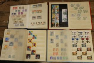 GB collection of stamps including Vic 1d penny red imperf, mint stamps with usable FV~£400 etc. held