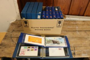 JERSEY, a vast collection of stamps, used and mint, mint stamp sheets, first day covers FDCs and