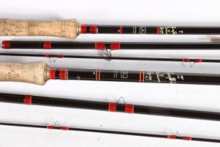 House of Hardy Graphite Deluxe Spey three piece salmon fly fishing rod 15' 457cm #10 #IPH127965,