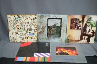 Led Zeppelin III matrix 2401002, A-5 etched 'Do What Thou Wilt' B-5 etched 'So Mote it be' in red