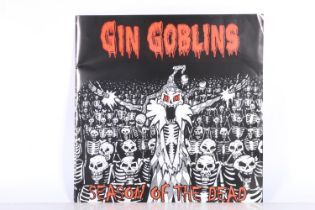 Gin Goblins Seasons of the Dead Edinburgh Punk Rock group 10'' red vinyl with poster, booklet,