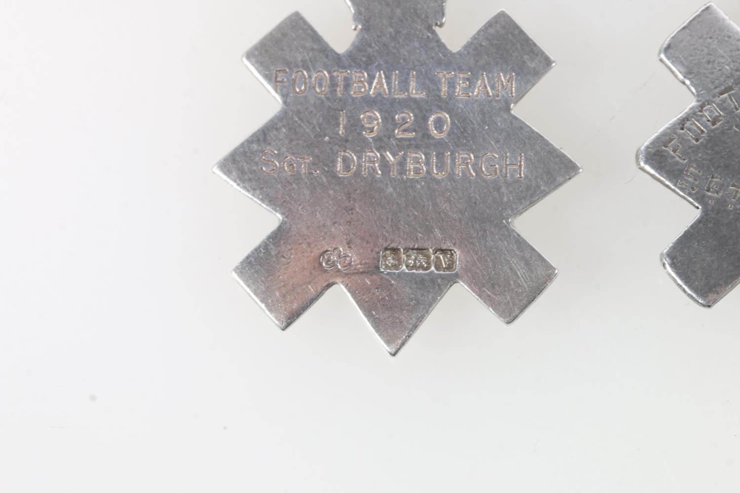 Football medals of Sergeant T Dryburgh of the 91st Regiment Argyllshire Highlanders to include a - Image 4 of 5