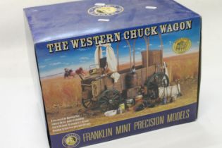 The Franklin Mint Precision Models 1:16 scale Western Chuck Wagon, Western Heritage Museum, boxed.