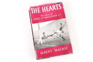 The Story of Heart of Midlothian Football Club by Albert Mackie hardback edition, the inside page is