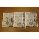 THE ROYAL BANK OF SCOTLAND PLC a consecutive run of twenty ten pound £10 banknotes, Goodwin, 20th