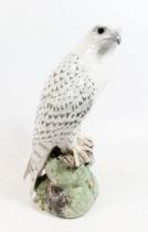 Royal Copenhagen figurine of an Icelandic Falcon, modelled by Peter Herald, no. 1661, H41cm.