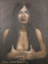 NATASHA KIMSTATSCH *ARR* Aglaea Oil painting on canvas, signed titled and dated 2012 lower left,