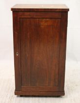 Victorian floor standing mahogany specimen cabinet, fitted with thirteen long drawers enclosed by