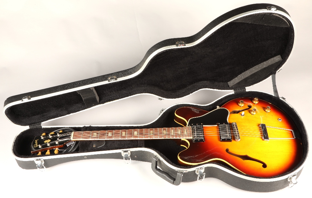 Gibson ES-335 TD guitar, circa 1965, stamped on the back of the headstock 350035, with further - Image 2 of 11