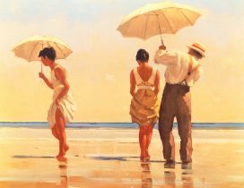 Jack Vettriano (Scottish born 1951) , framed artists proof print , signed , "The Picnic Party"