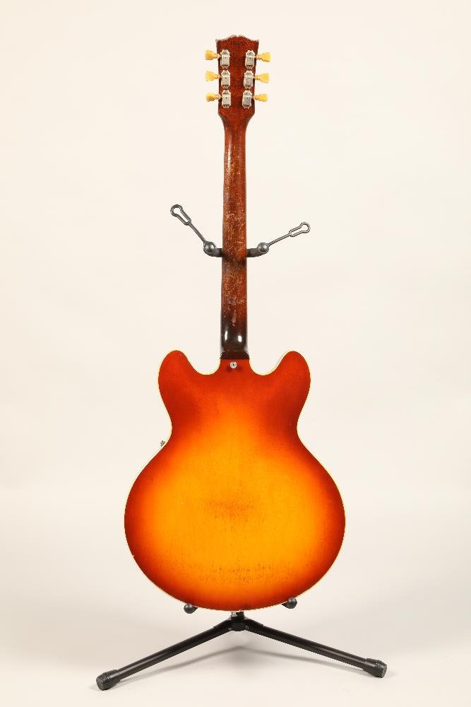 Gibson ES-335 TD guitar, circa 1965, stamped on the back of the headstock 350035, with further - Image 3 of 11