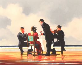 Jack Vettriano OBE (Scottish born 1951) , framed limited edition print, signed lower right, "Elegy