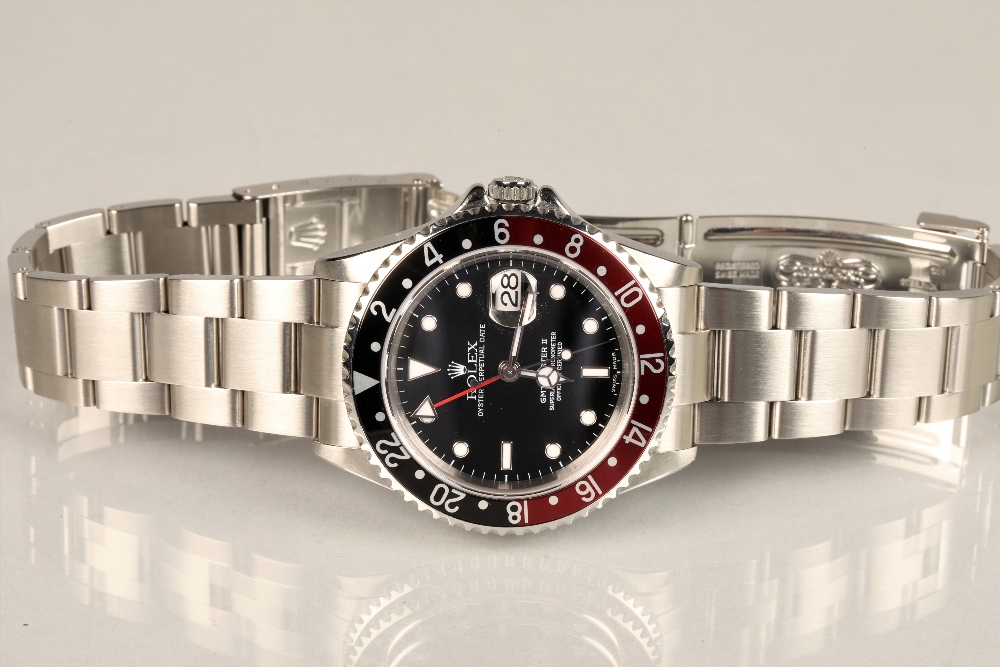 Rolex Oyster Perpetual Date GMT Master II 'Coke' Superlative Chronometer stainless steel wristwatch, - Image 5 of 16