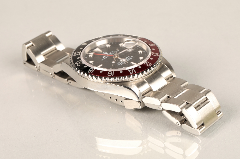 Rolex Oyster Perpetual Date GMT Master II 'Coke' Superlative Chronometer stainless steel wristwatch, - Image 4 of 16