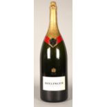 Bollinger Nebuchadnezzar (15 ltr), labelled 'Champagne Bollinger Special Cuvee 91-12% vol in red box