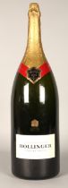 Bollinger Nebuchadnezzar (15 ltr), labelled 'Champagne Bollinger Special Cuvee 91-12% vol in red box