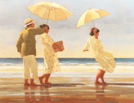 Jack Vettriano OBE ( Scottish born 1951) , framed artists proof print , signed lower right, "The