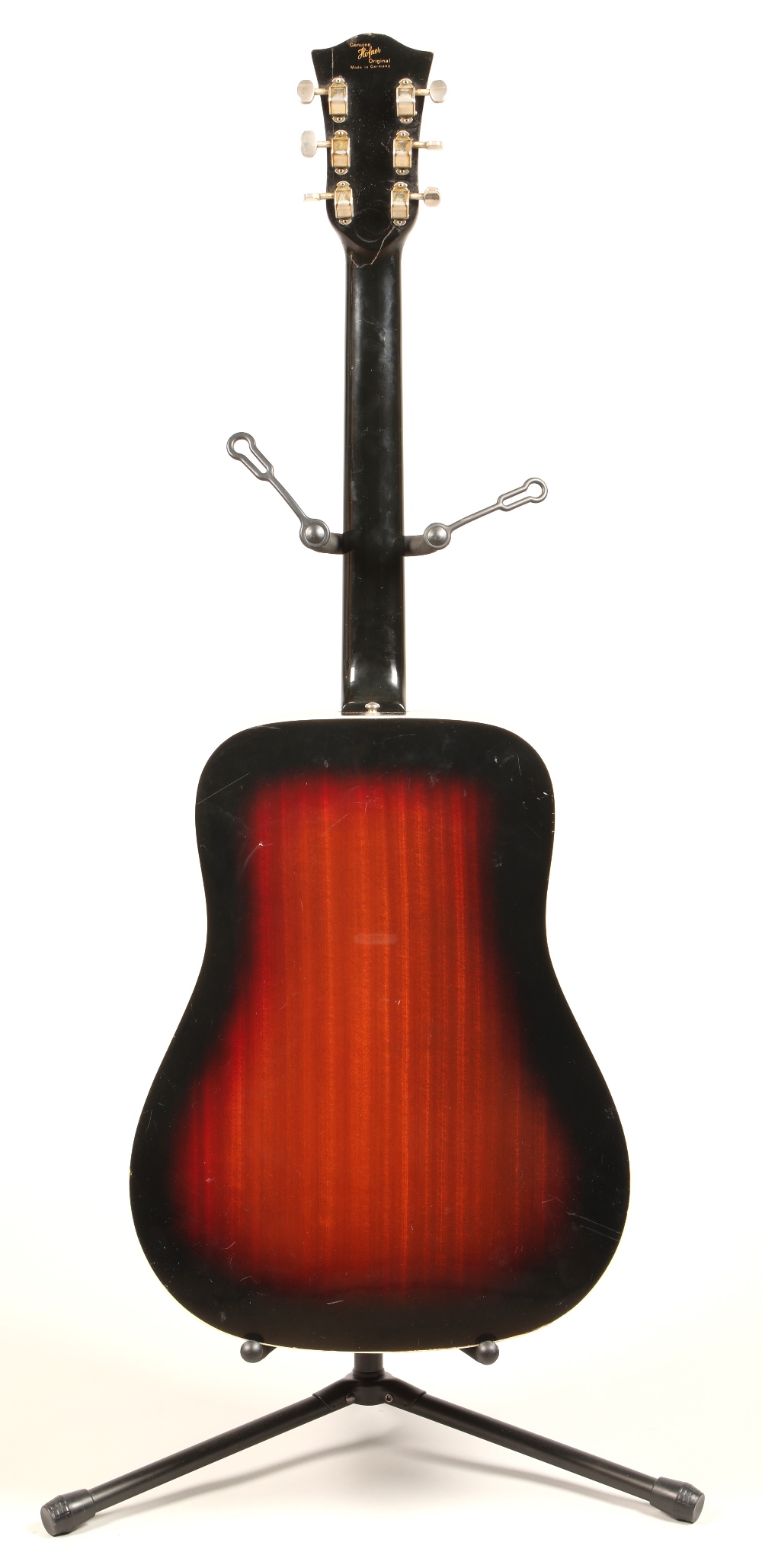 Hofner Western Jumbo 5155, electric acoustic guitar, with Hofner pick up, Hofner on headstock ( - Image 2 of 2