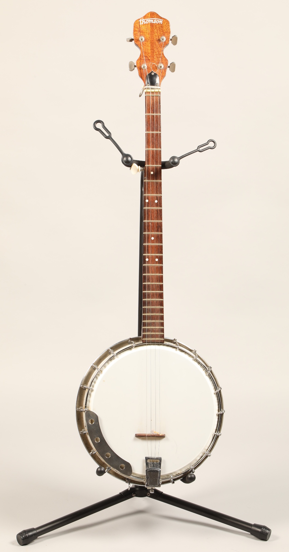 Thomson five-string resonator banjo