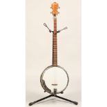 Thomson five-string resonator banjo