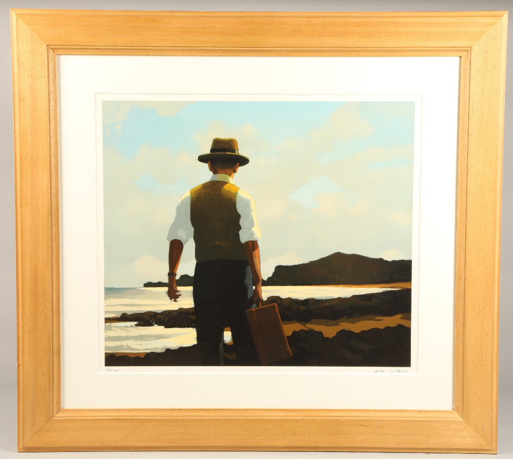 Jack Vettriano OBE (Scottish born 1951) , framed limited edition print, signed lower right, "The - Bild 2 aus 2