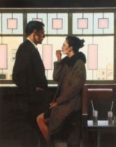 Jack Vettriano OBE (Scottish born 1951) , framed limited edition print, signed lower right," At