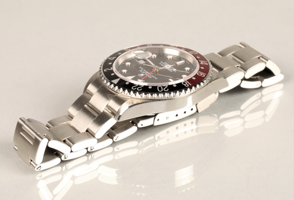 Rolex Oyster Perpetual Date GMT Master II 'Coke' Superlative Chronometer stainless steel wristwatch, - Image 13 of 16