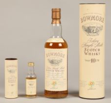 Bowmore Islay Single malt scotch whisky, Glasgow Garden festival, 40 % , 75cl & cardboard tube, with