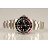 Rolex Oyster Perpetual Date GMT Master II 'Coke' Superlative Chronometer stainless steel wristwatch,