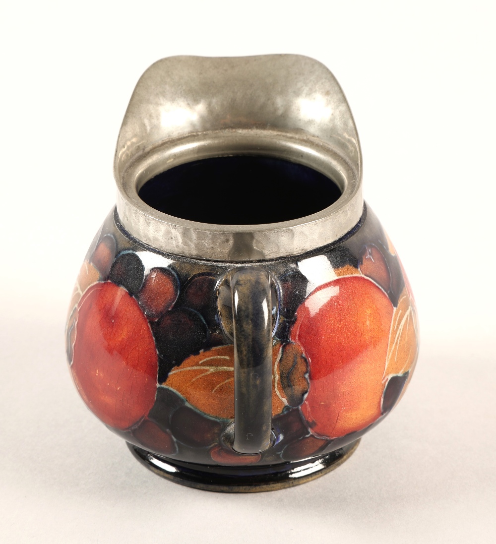 Moorcroft pottery Tudric pewter three piece tea service, pomegranate pattern designed by William - Image 11 of 22