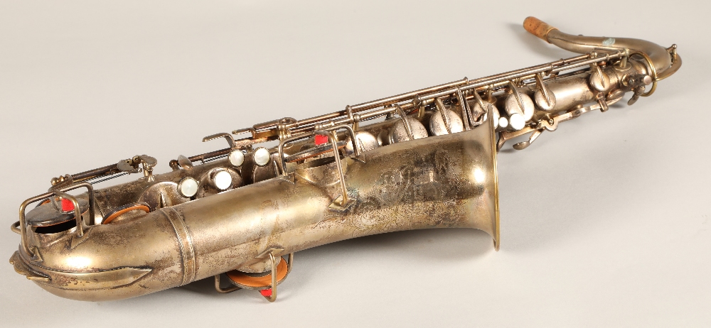 Beuscher C Melody Saxophone, engraved 'The Beuscher Elkhart IND' on the bell and further stamped - Image 3 of 4