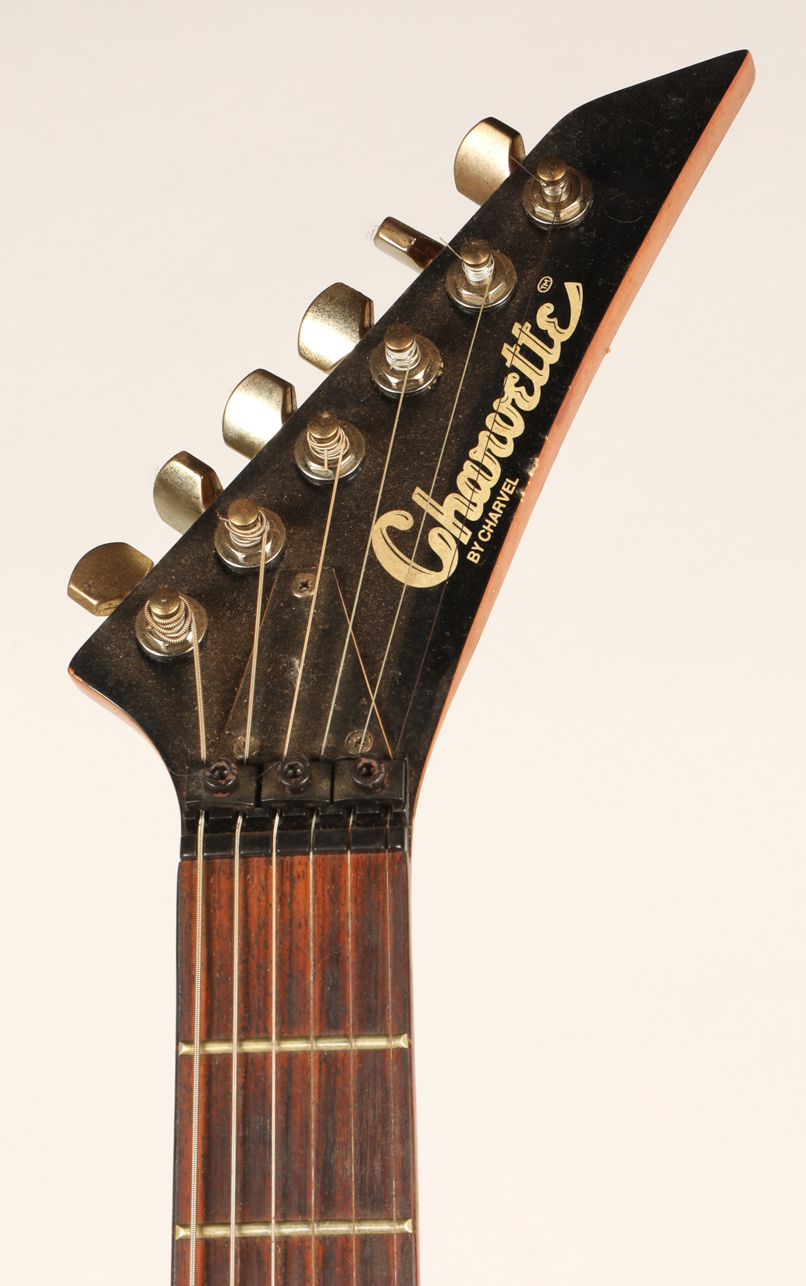 Charvette Charvel blue electric guitar, - Image 3 of 5