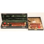 Moeck Descant recorder, no 429 in box with Ariel treble recorder in fitted box (2)