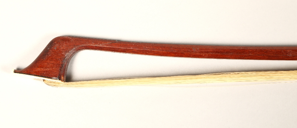 H Paesold Cello bow, octagonal stick, 80 grams,  (restoration to stick at head) - Bild 2 aus 2